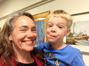 PM PreK means Levon spends his mornings with Mama.  Today was a great one.