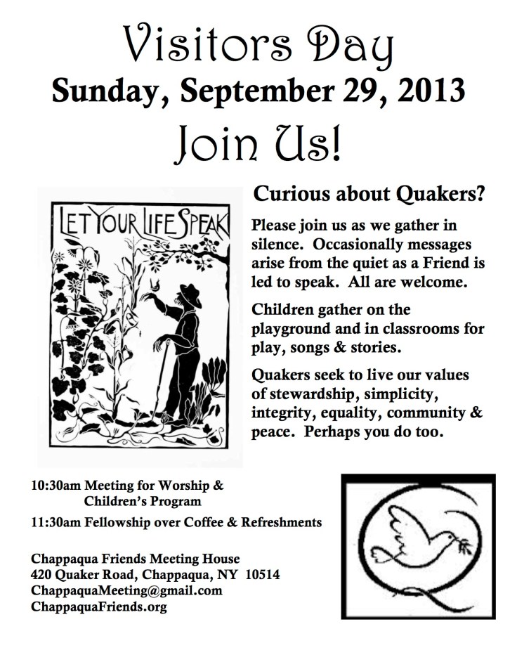 Chappaqua Visitors Day